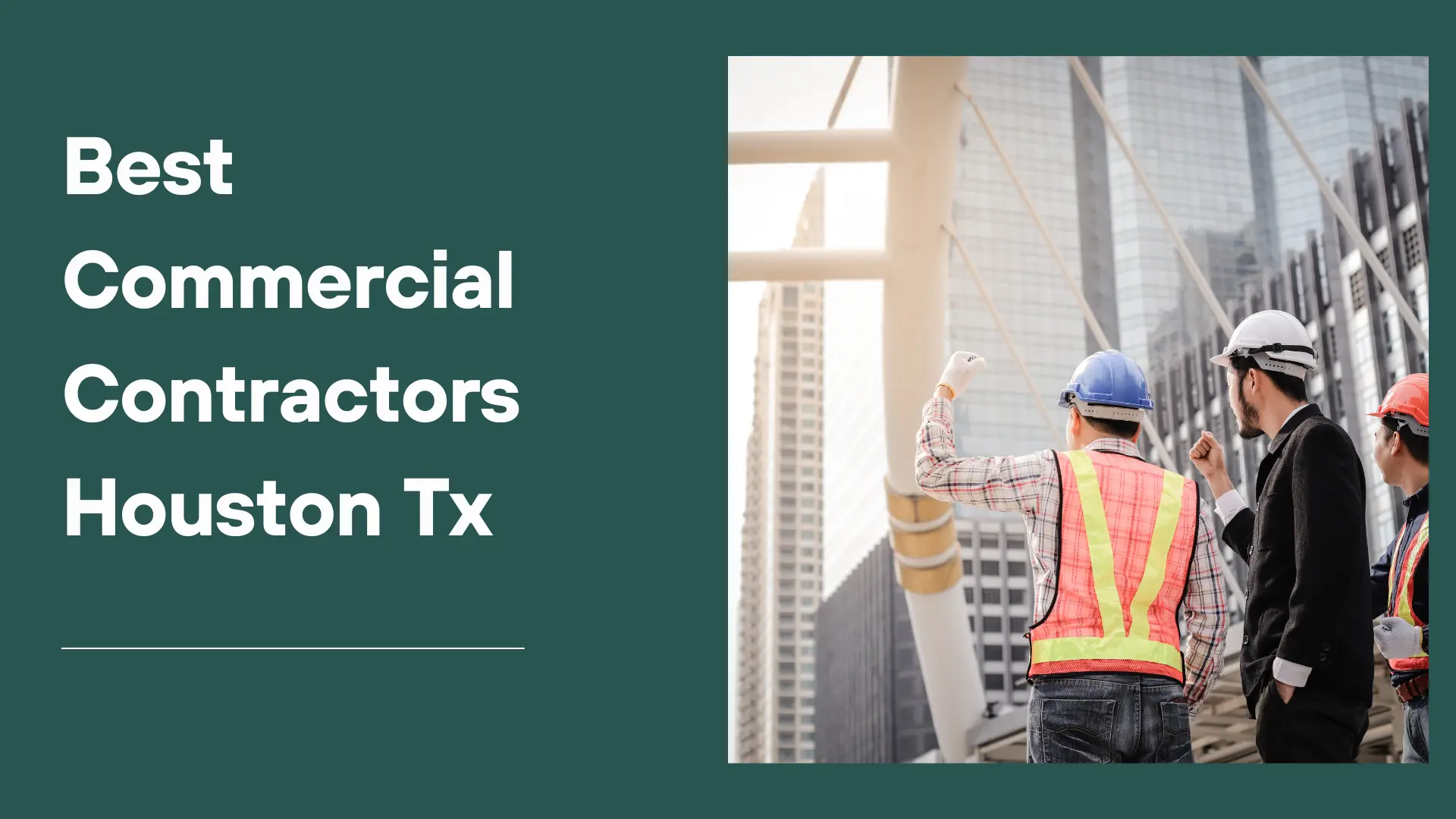 Best Commercial Contractors in Houston, Texas